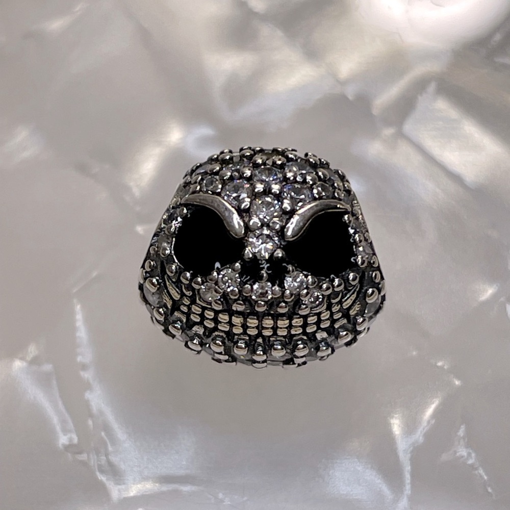 Bracelet Charm Disney’s Jack Skellington with Rhinestones